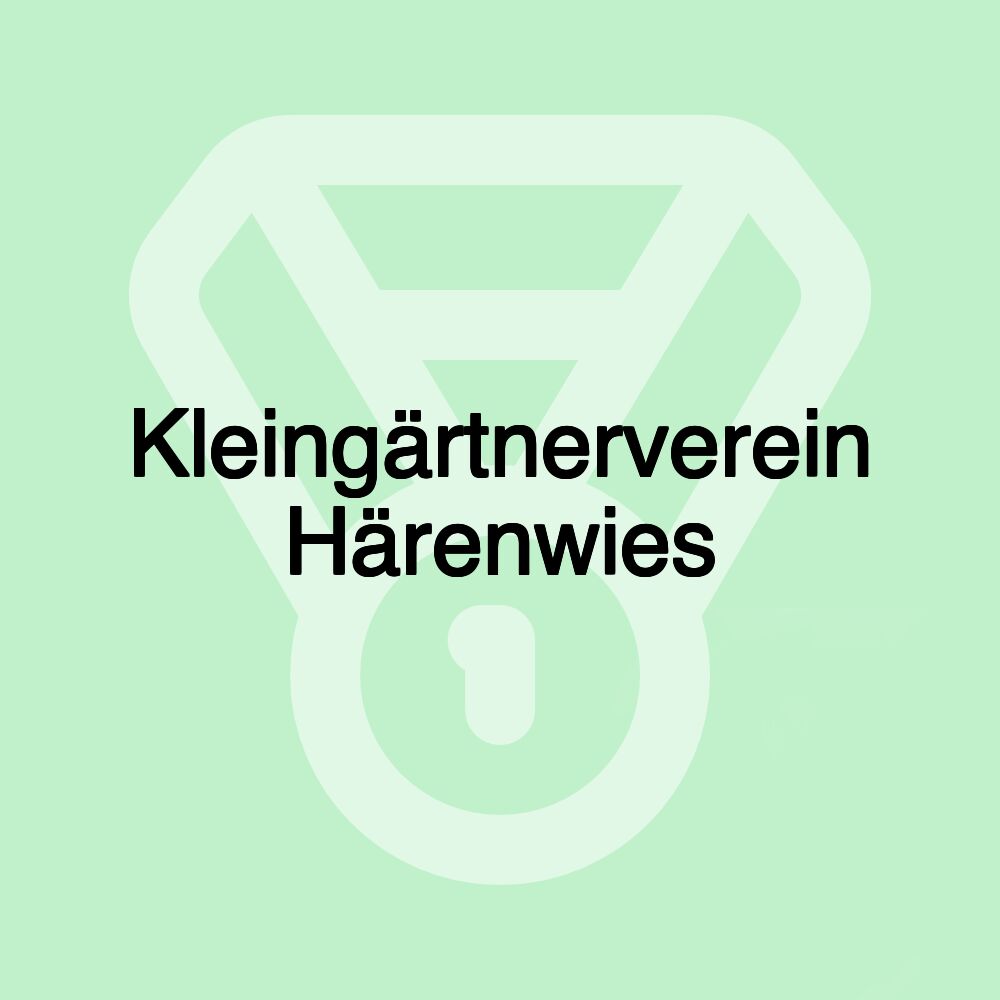 Kleingärtnerverein Härenwies