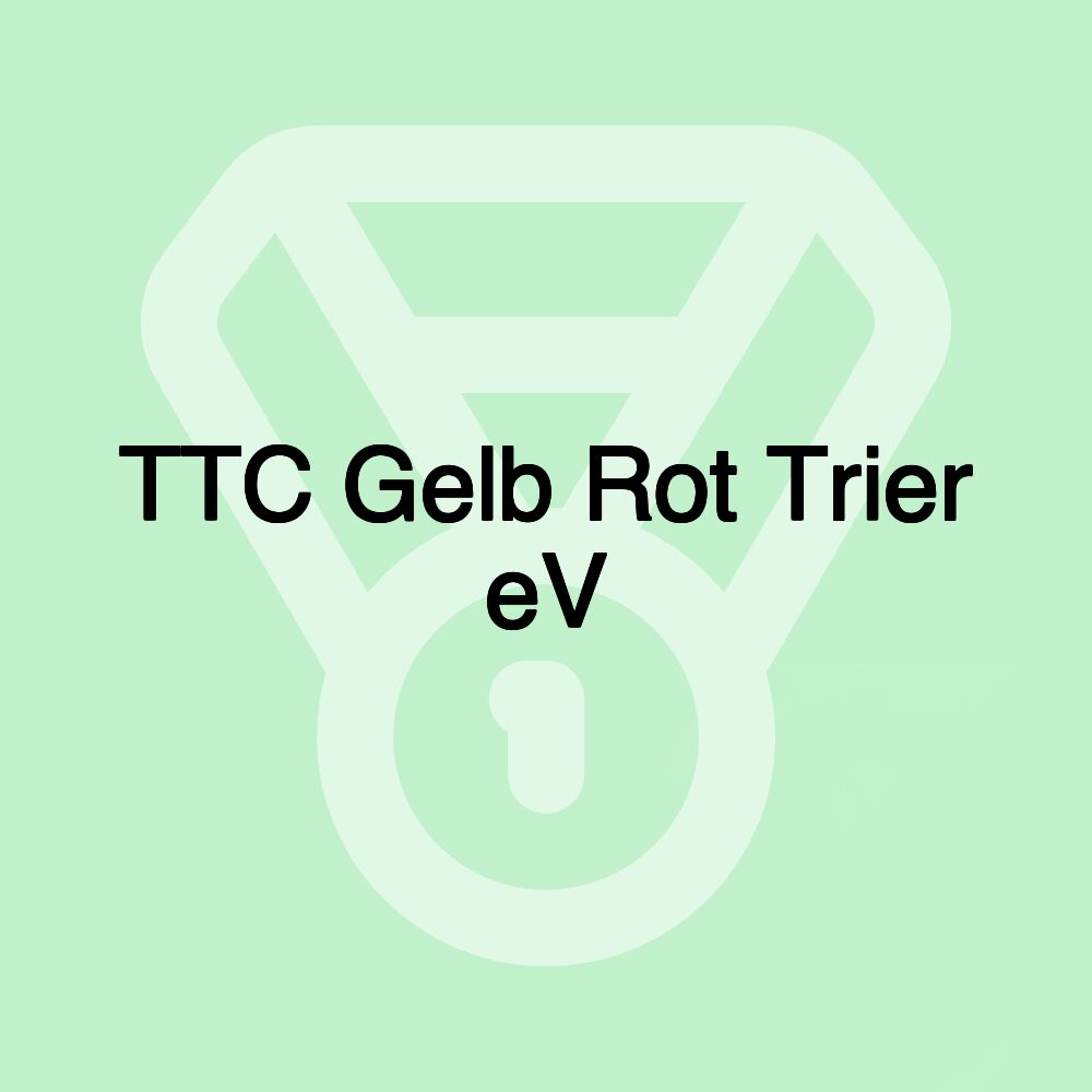 TTC Gelb Rot Trier eV