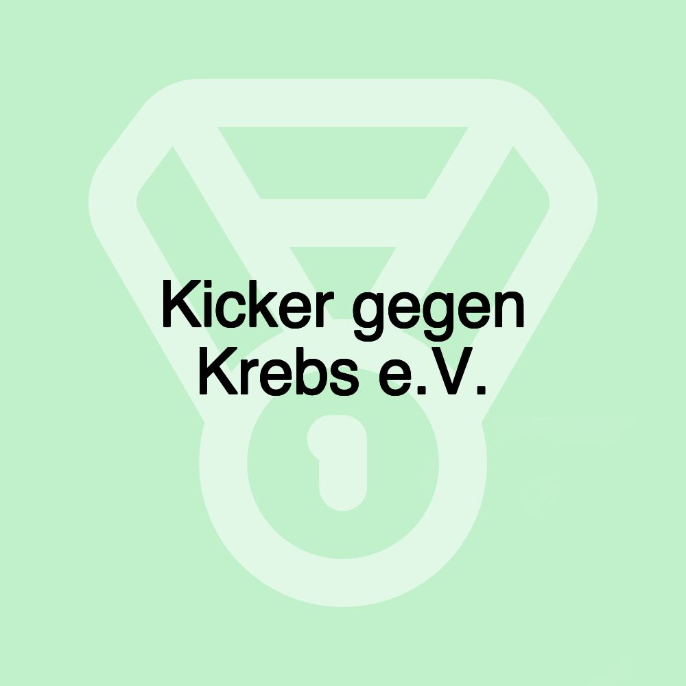 Kicker gegen Krebs e.V.