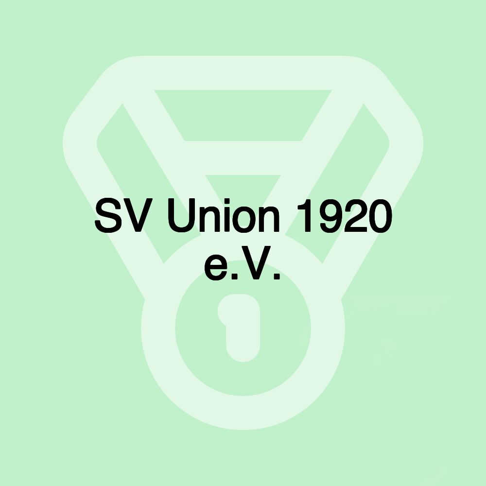 SV Union 1920 e.V.