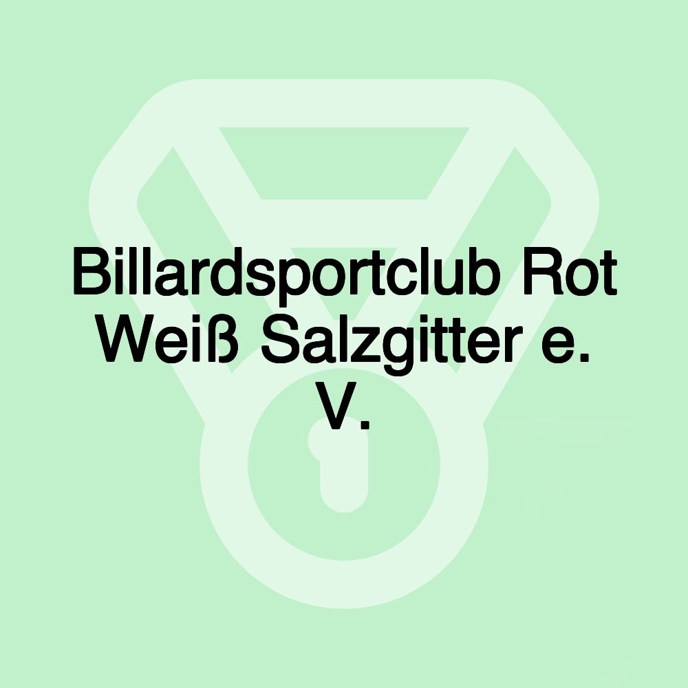 Billardsportclub Rot Weiß Salzgitter e. V.