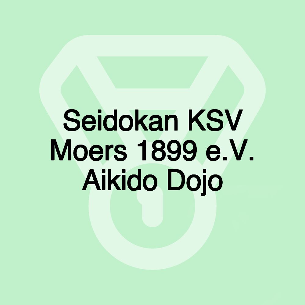 Seidokan KSV Moers 1899 e.V. Aikido Dojo