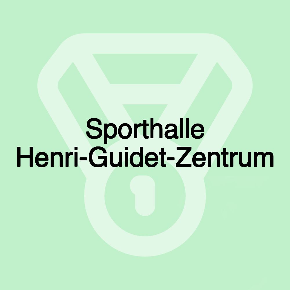 Sporthalle Henri-Guidet-Zentrum