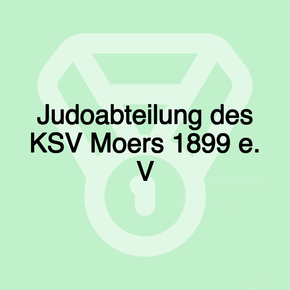 Judoabteilung des KSV Moers 1899 e. V