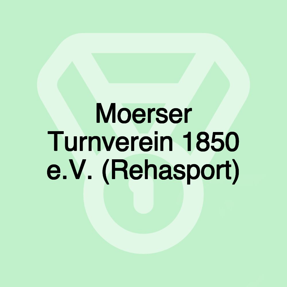 Moerser Turnverein 1850 e.V. (Rehasport)