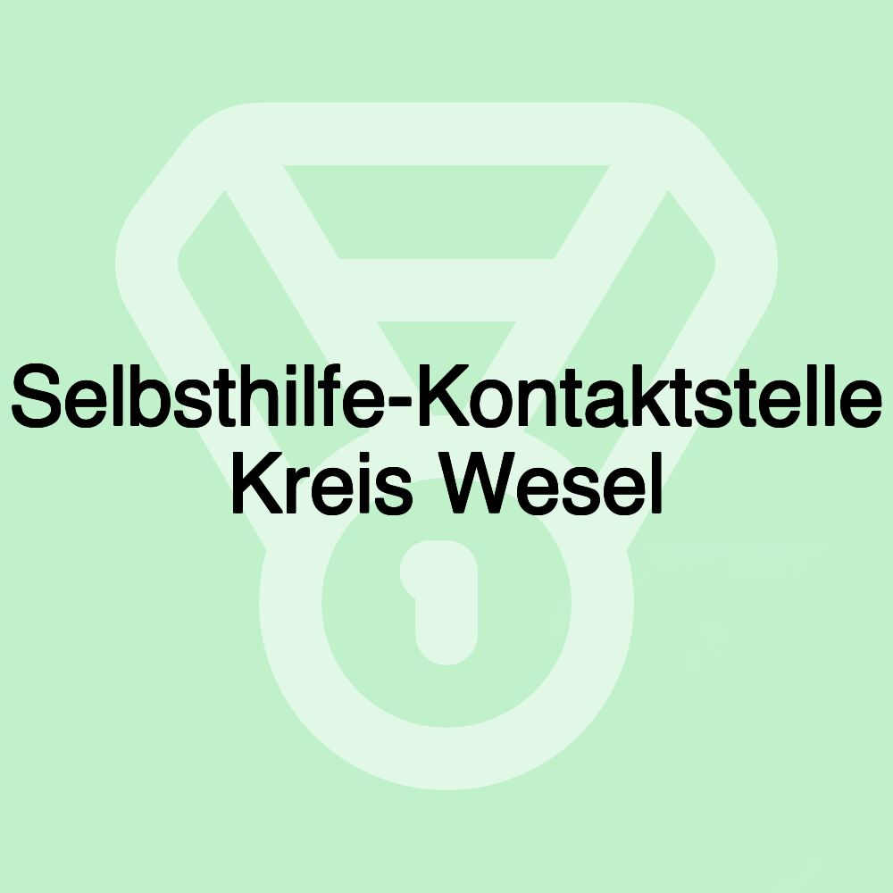 Selbsthilfe-Kontaktstelle Kreis Wesel