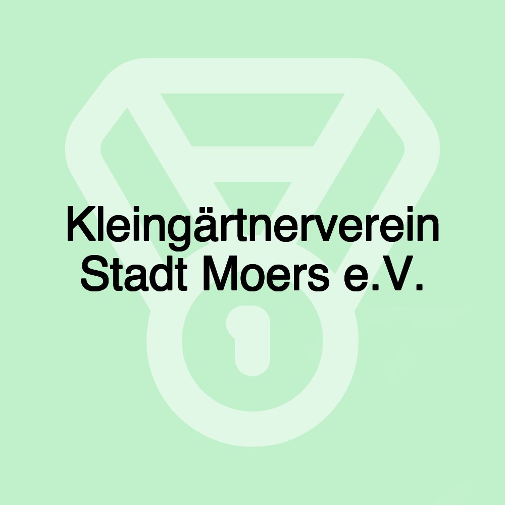 Kleingärtnerverein Stadt Moers e.V.