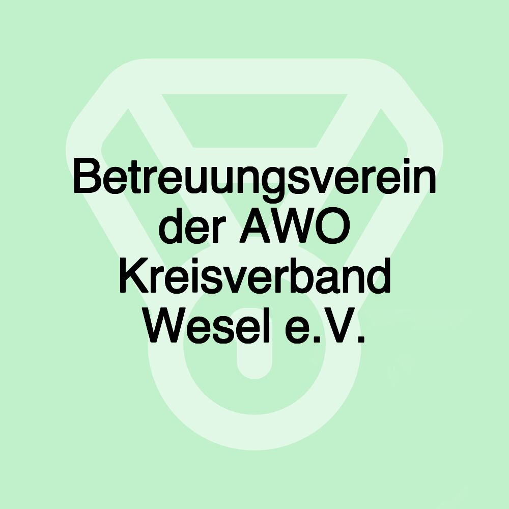 Betreuungsverein der AWO Kreisverband Wesel e.V.