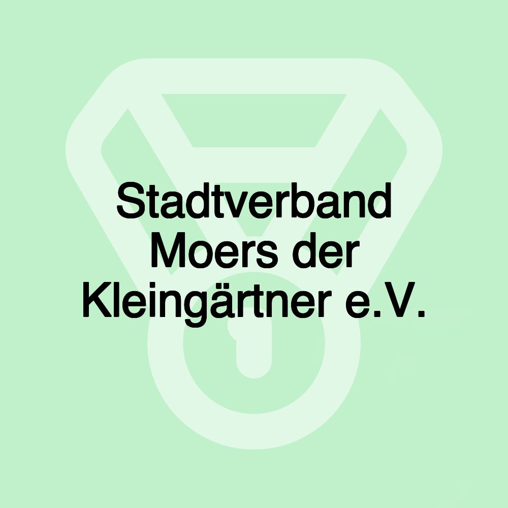 Stadtverband Moers der Kleingärtner e.V.