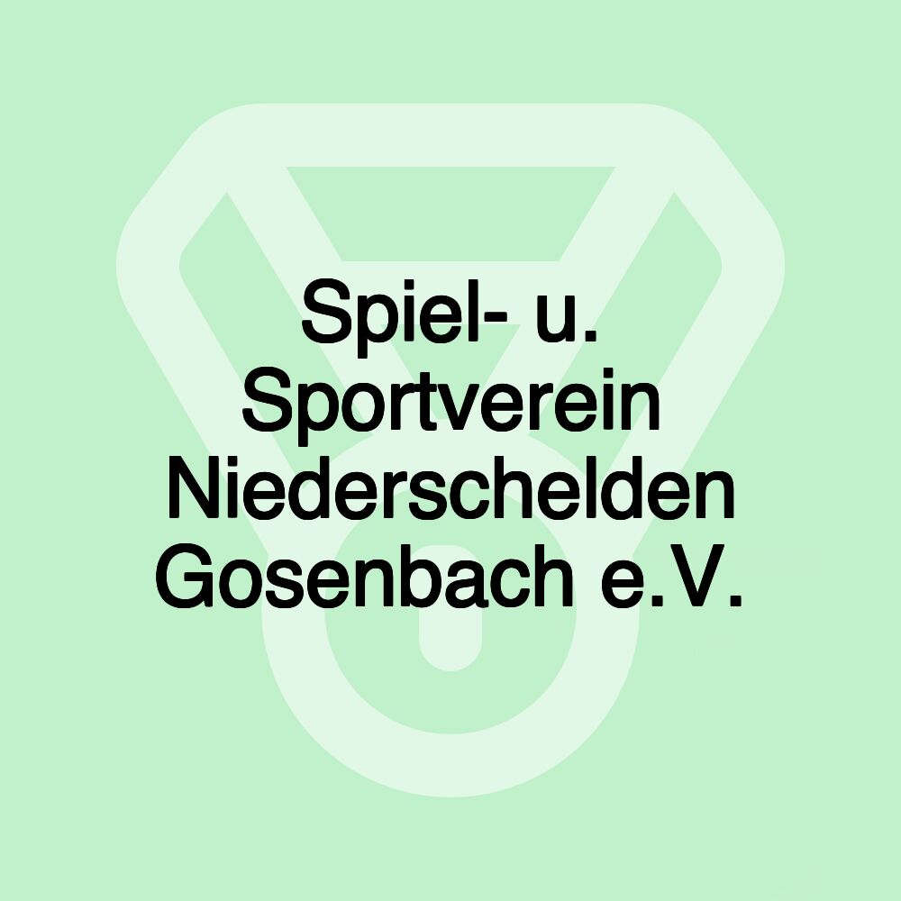 Spiel- u. Sportverein Niederschelden Gosenbach e.V.