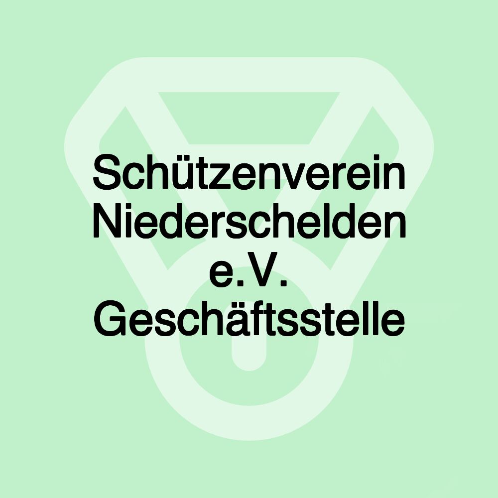 Schützenverein Niederschelden e.V. Geschäftsstelle