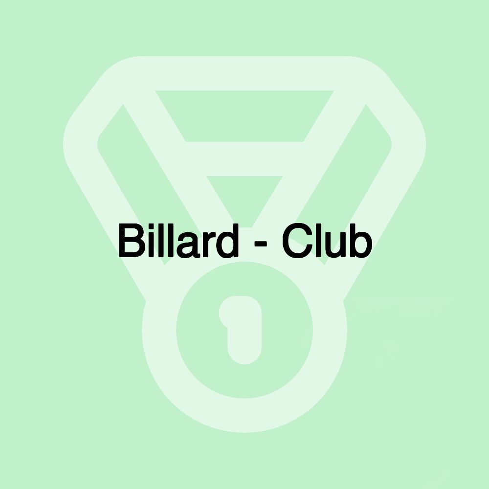 Billard - Club