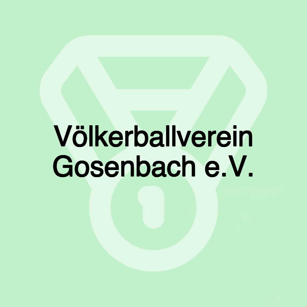 Völkerballverein Gosenbach e.V.