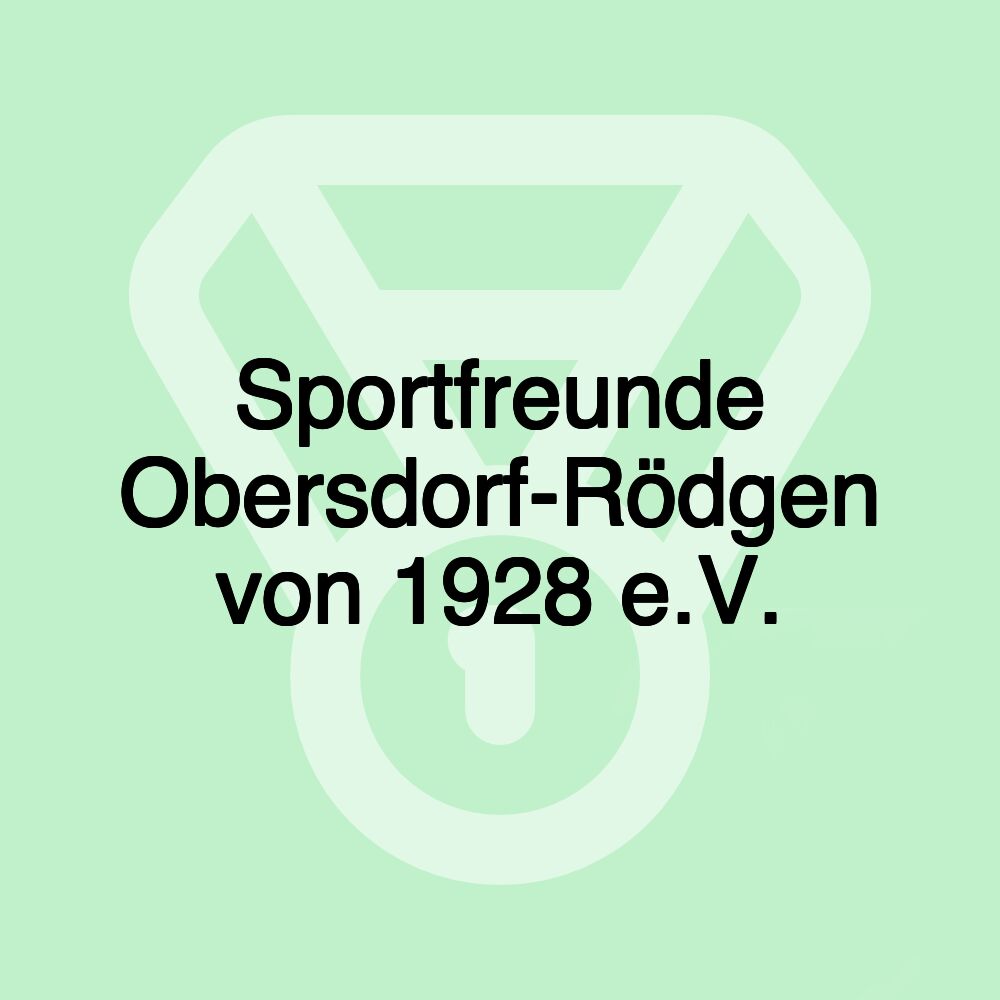 Sportfreunde Obersdorf-Rödgen von 1928 e.V.