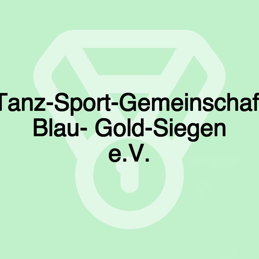 Tanz-Sport-Gemeinschaft Blau- Gold-Siegen e.V.