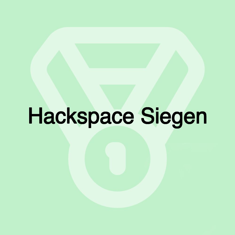 Hackspace Siegen