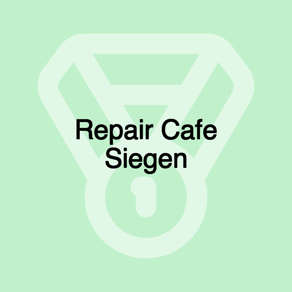 Repair Cafe Siegen