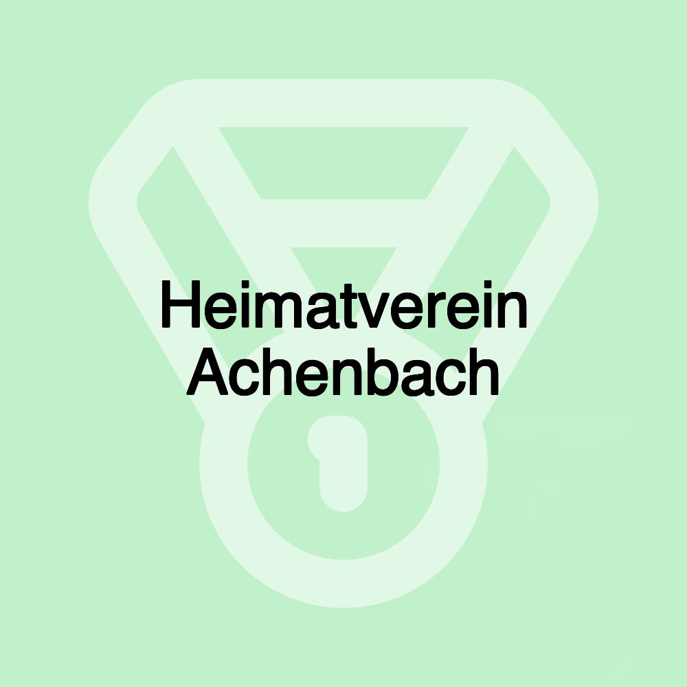 Heimatverein Achenbach