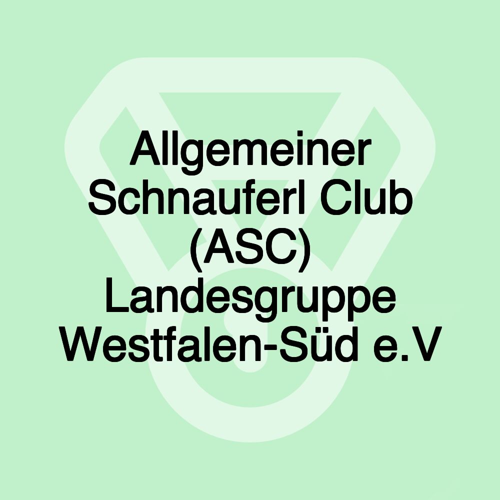 Allgemeiner Schnauferl Club (ASC) Landesgruppe Westfalen-Süd e.V