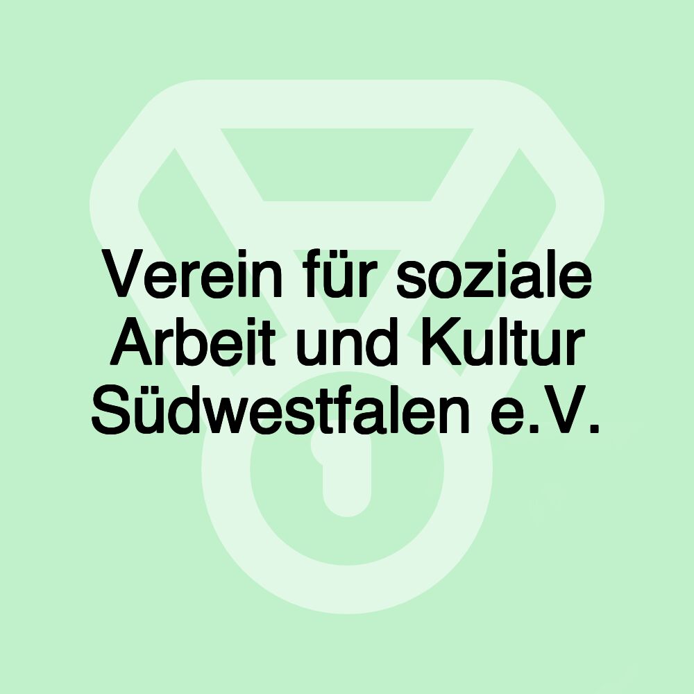 Verein für soziale Arbeit und Kultur Südwestfalen e.V.