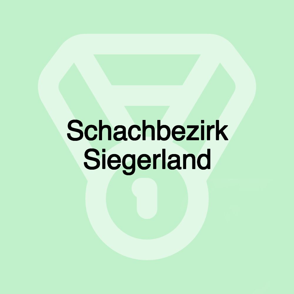 Schachbezirk Siegerland