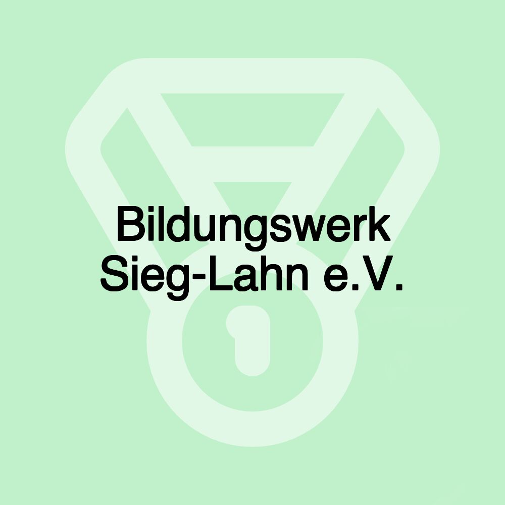 Bildungswerk Sieg-Lahn e.V.