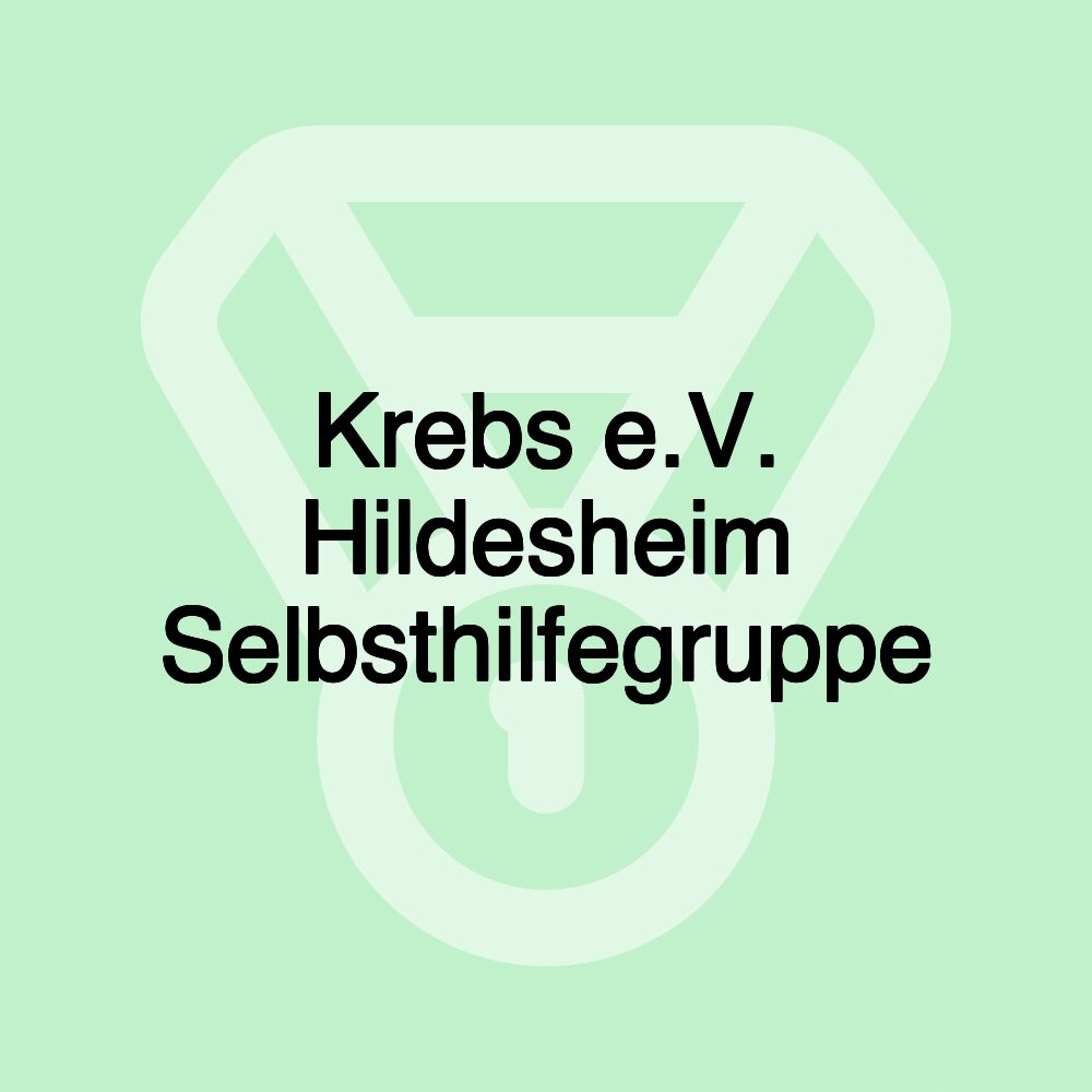 Krebs e.V. Hildesheim Selbsthilfegruppe