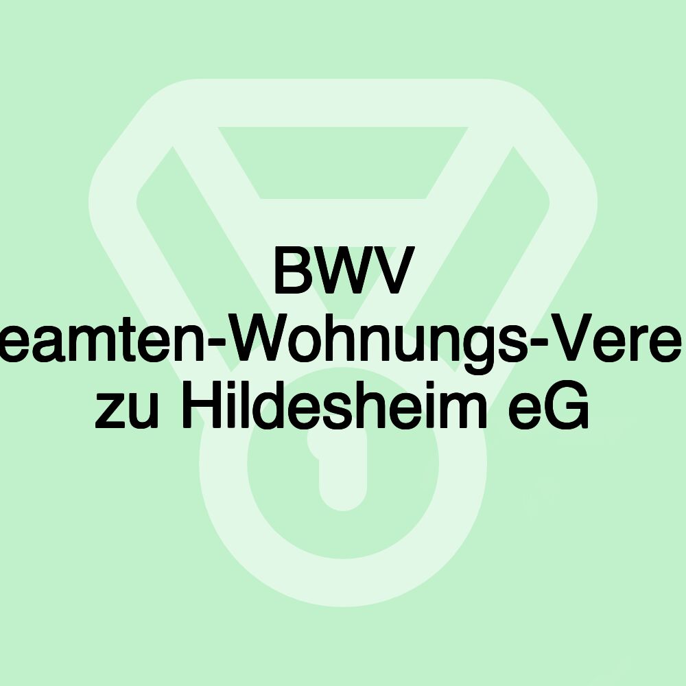 BWV Beamten-Wohnungs-Verein zu Hildesheim eG