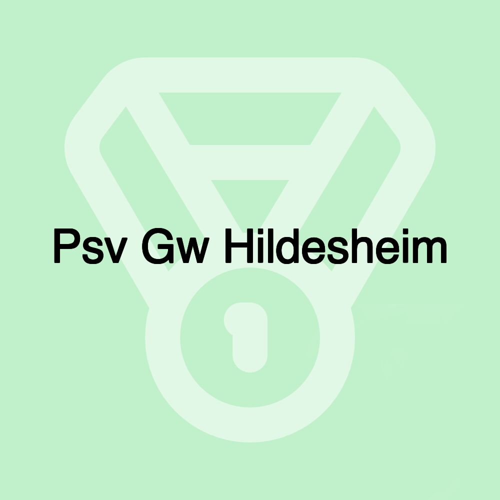 Psv Gw Hildesheim