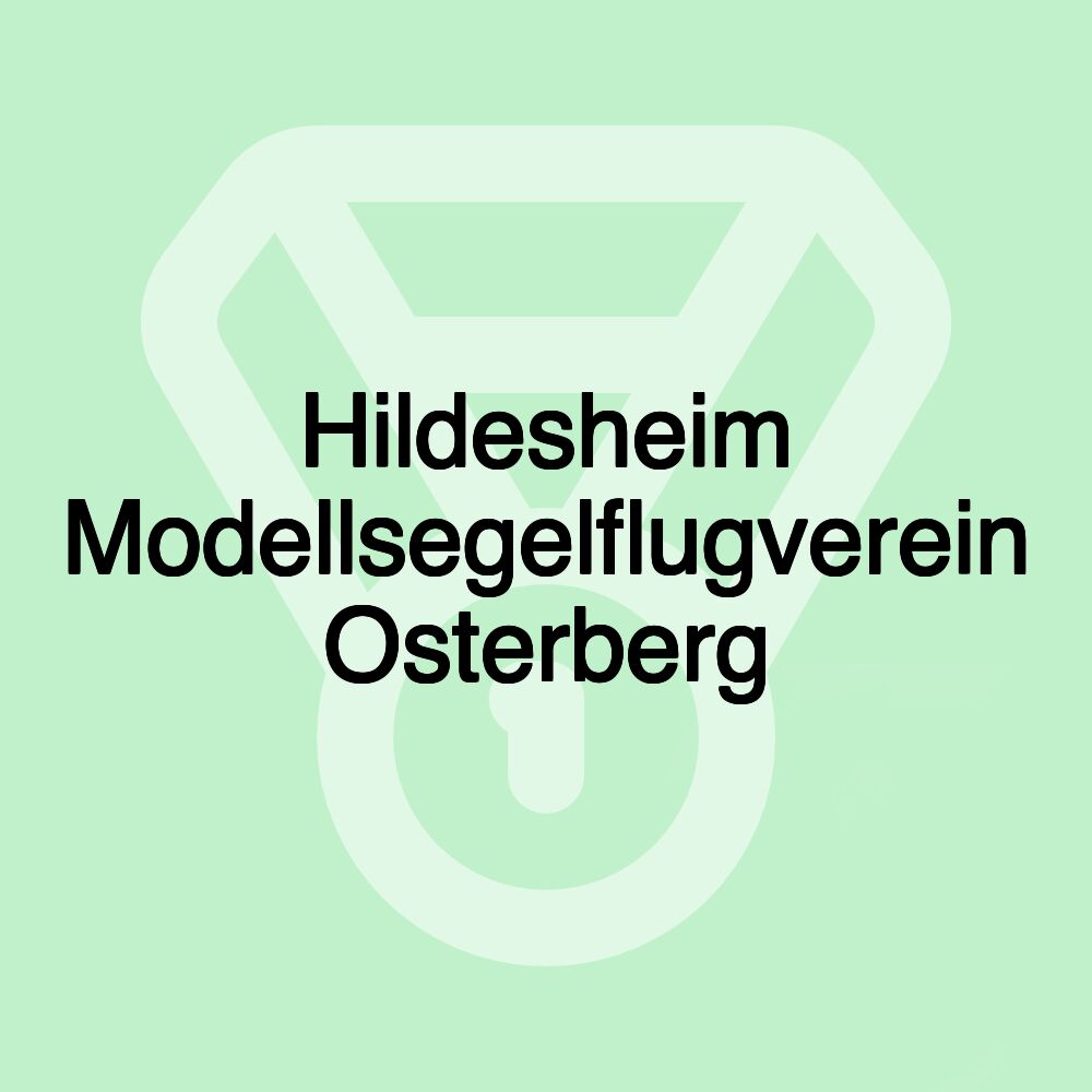 Hildesheim Modellsegelflugverein Osterberg