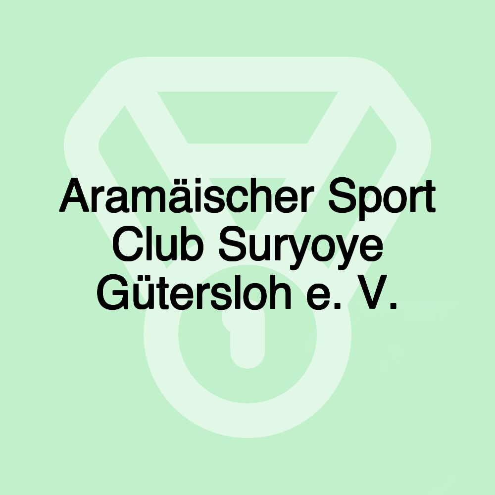 Aramäischer Sport Club Suryoye Gütersloh e. V.