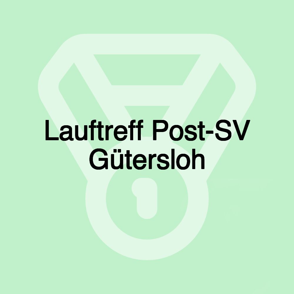 Lauftreff Post-SV Gütersloh