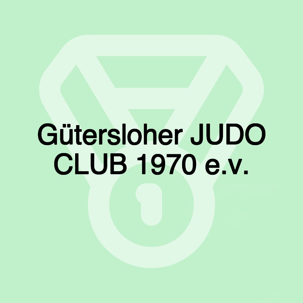 Gütersloher JUDO CLUB 1970 e.v.