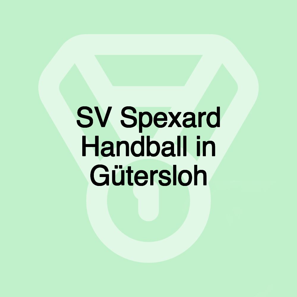 SV Spexard Handball in Gütersloh