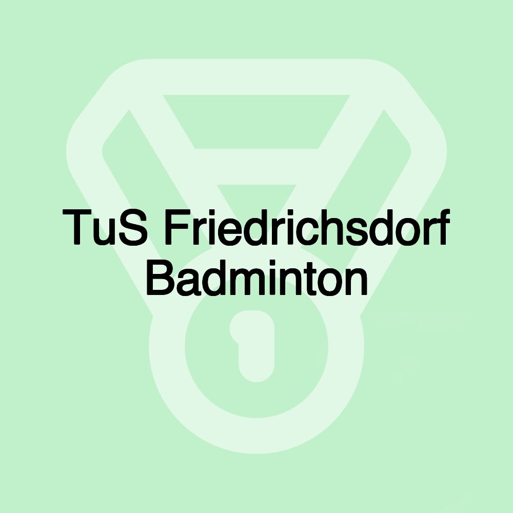 TuS Friedrichsdorf Badminton