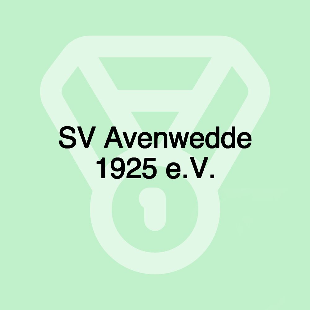 SV Avenwedde 1925 e.V.