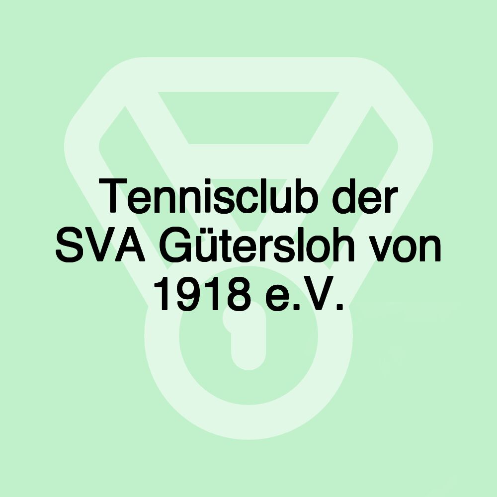 Tennisclub der SVA Gütersloh von 1918 e.V.