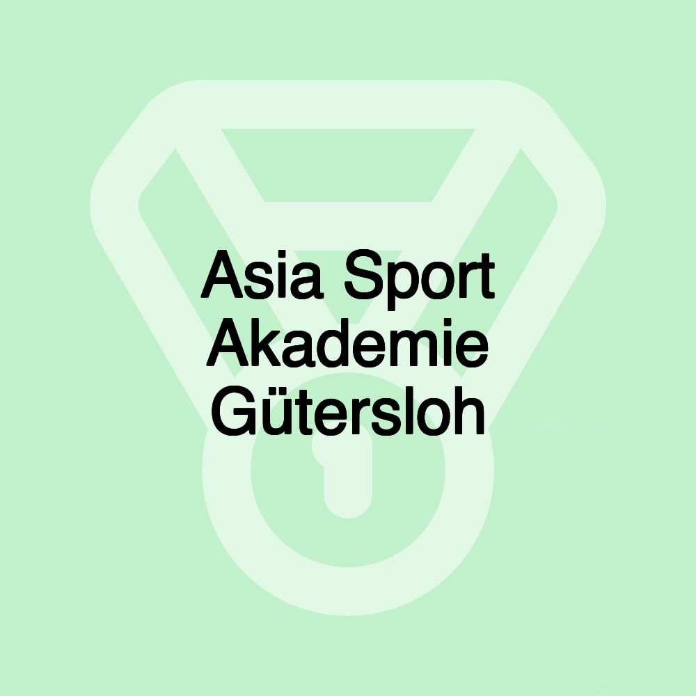 Asia Sport Akademie Gütersloh