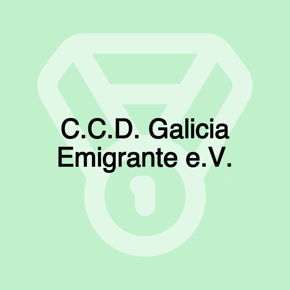 C.C.D. Galicia Emigrante e.V.