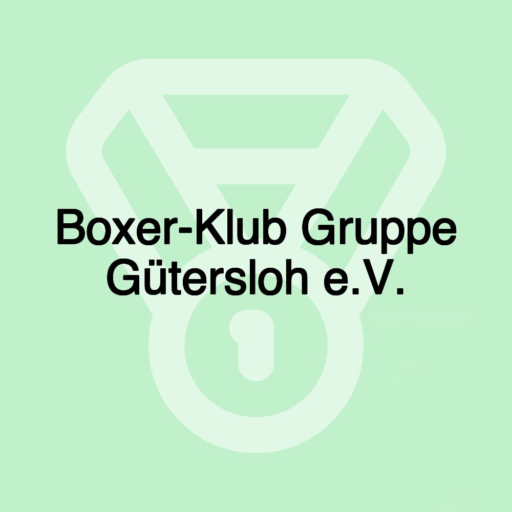 Boxer-Klub Gruppe Gütersloh e.V.