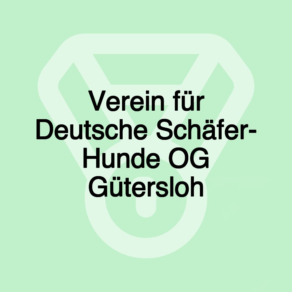 Verein für Deutsche Schäfer- Hunde OG Gütersloh