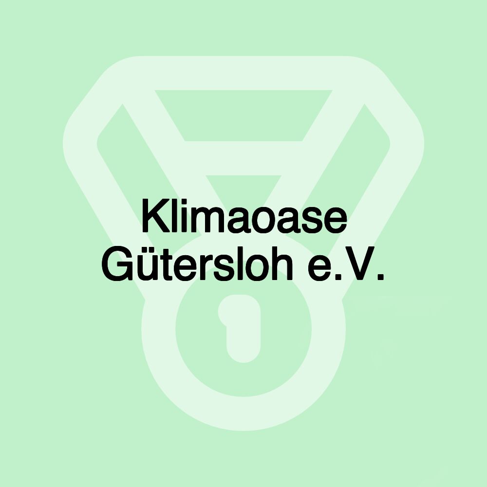 Klimaoase Gütersloh e.V.