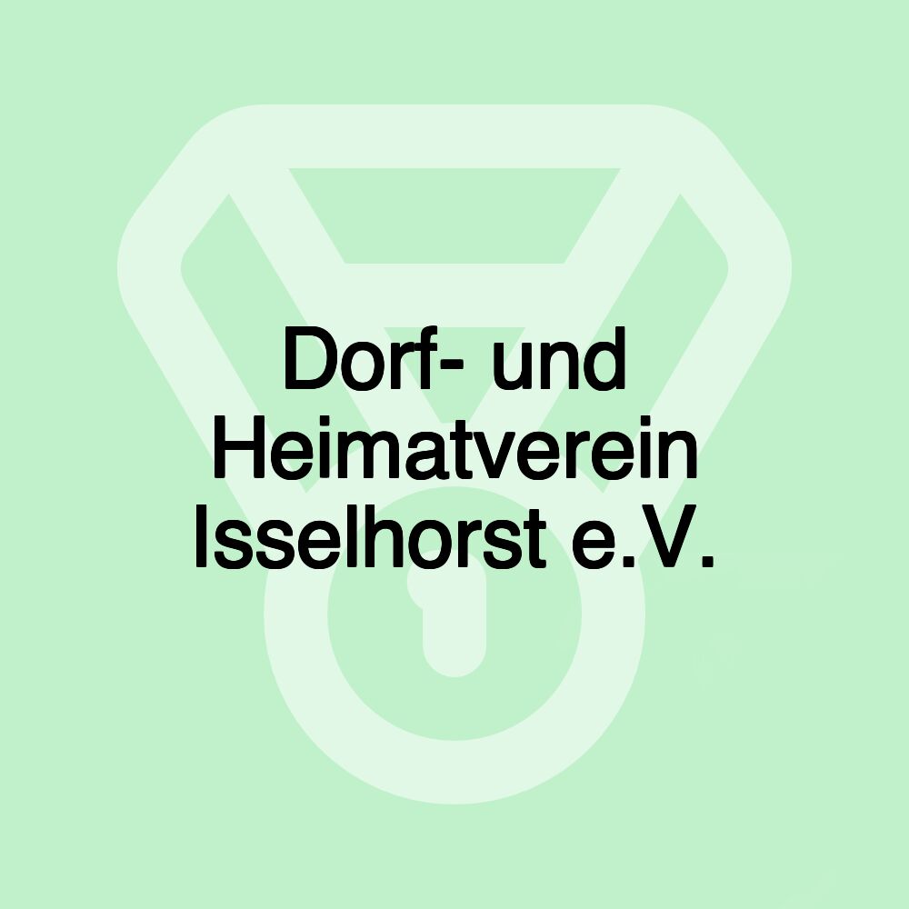 Dorf- und Heimatverein Isselhorst e.V.