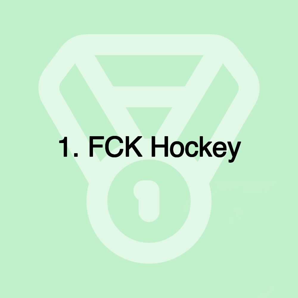 1. FCK Hockey