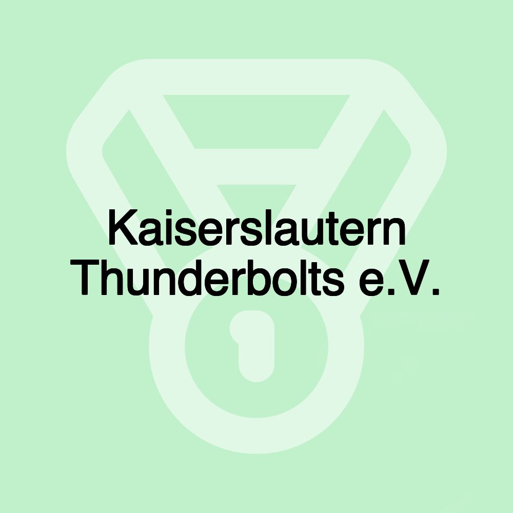 Kaiserslautern Thunderbolts e.V.