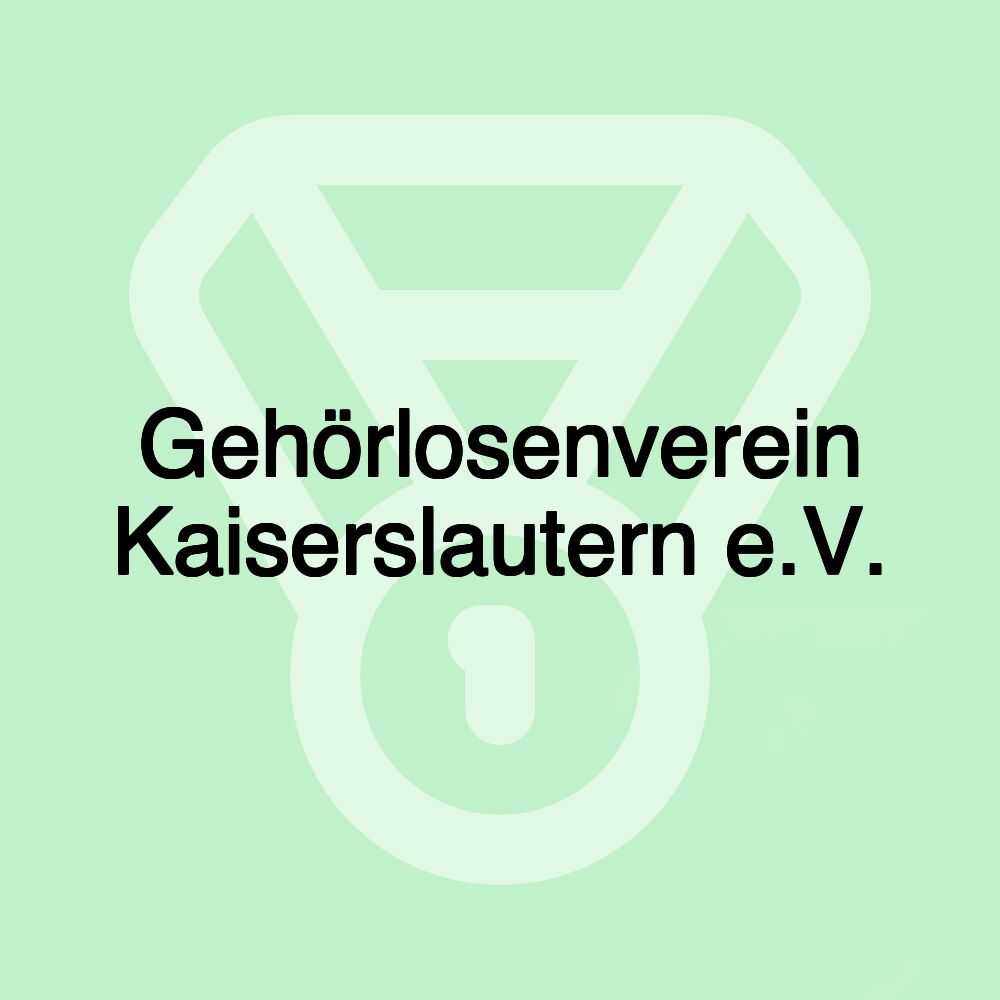 Gehörlosenverein Kaiserslautern e.V.