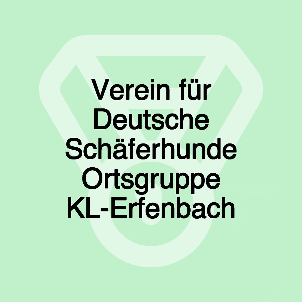 Verein für Deutsche Schäferhunde Ortsgruppe KL-Erfenbach