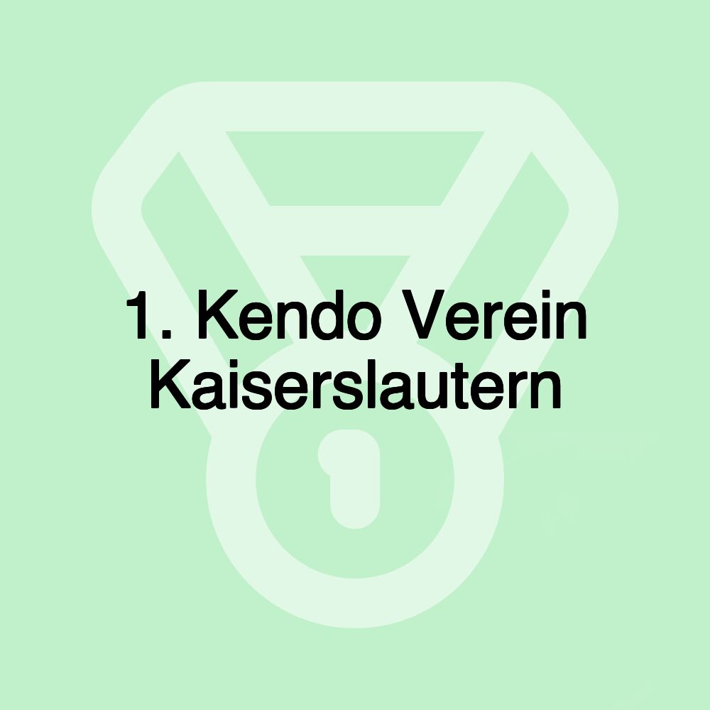 1. Kendo Verein Kaiserslautern