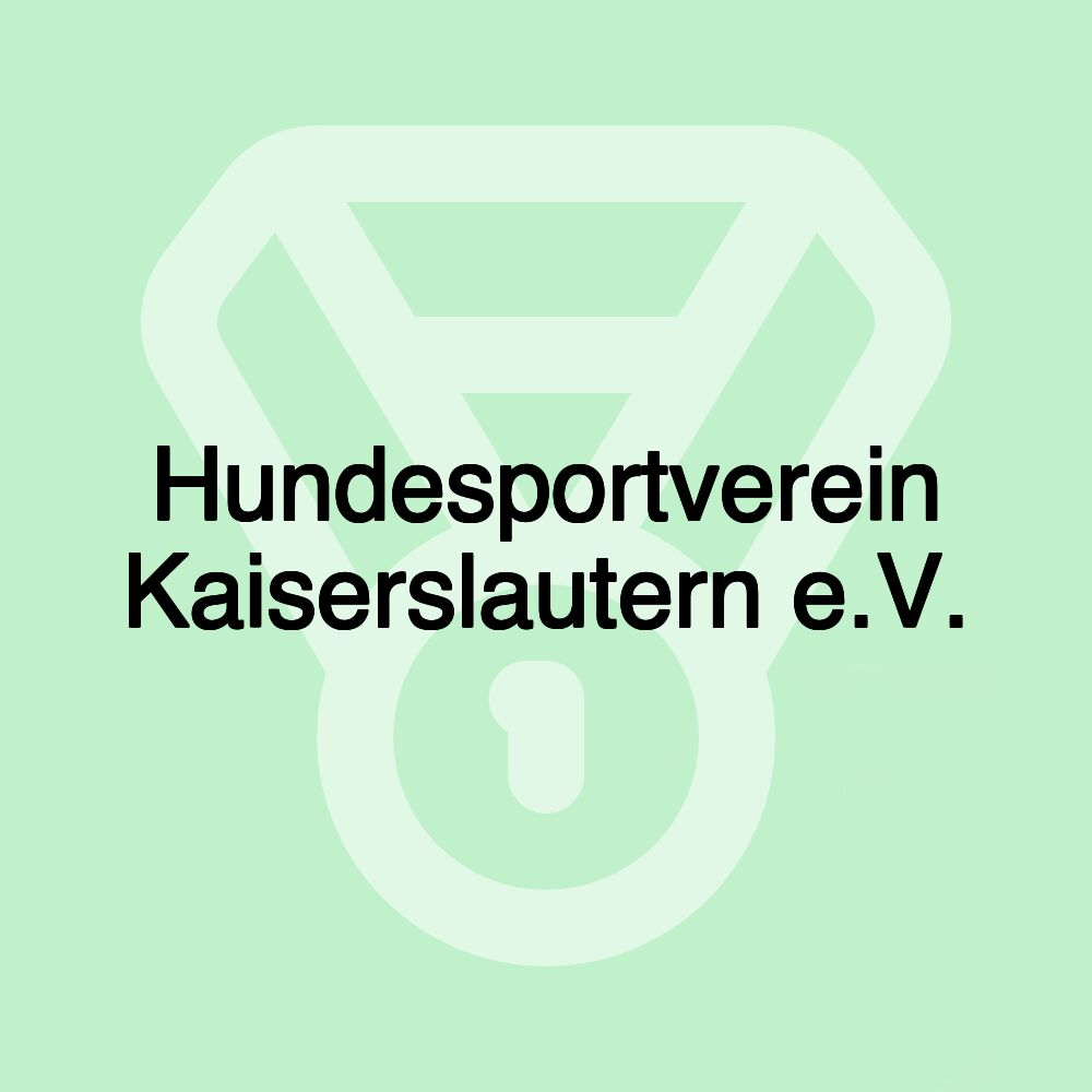 Hundesportverein Kaiserslautern e.V.