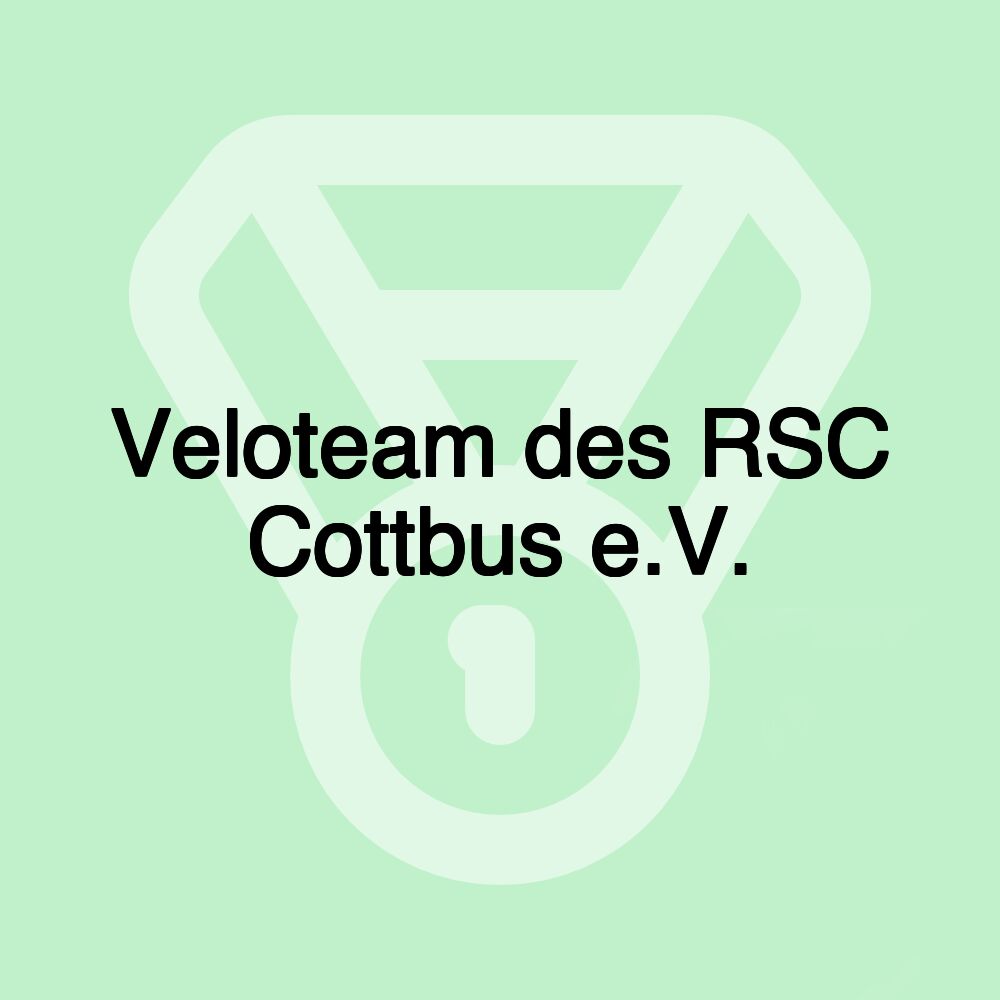 Veloteam des RSC Cottbus e.V.